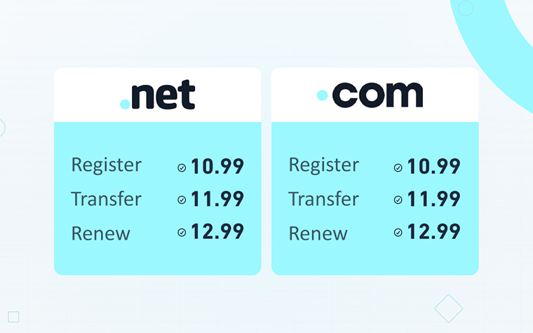 Limited-Time Promotion: Special Discounts on .com & .net Domains