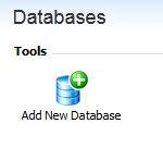 انشاء قاعدة بيانات بليسك واسم مستخدم لقاعدة البيانات